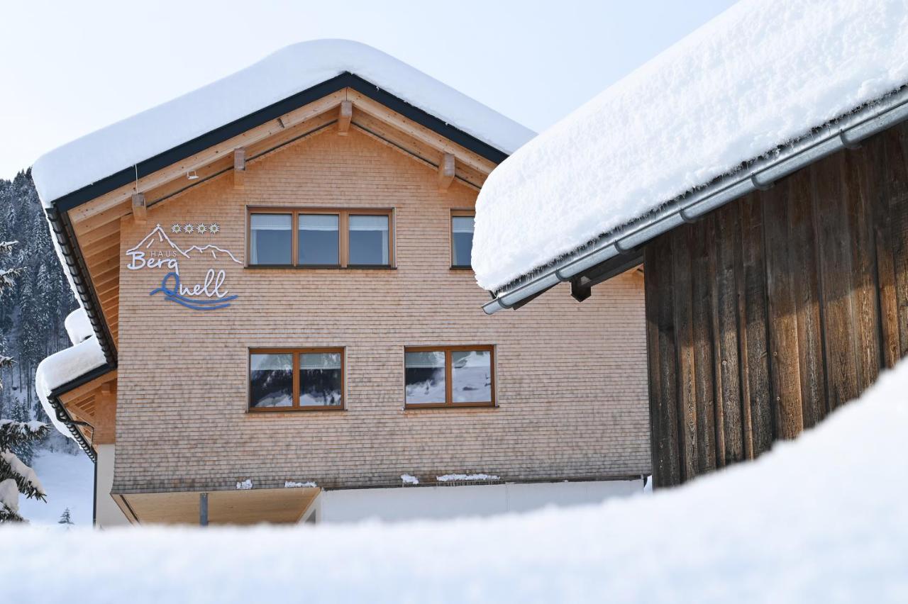 Haus Bergquell Daire Au (Vorarlberg) Dış mekan fotoğraf